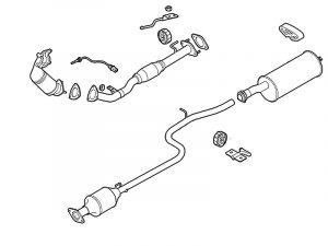 Выхлопная система Fiat Doblo 2006-2014