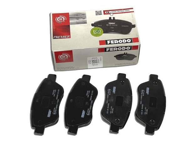 Тормозные колодки передние Fiat Doblo 2000-2005 | новые | Ferodo | 77364393 | 71770062