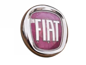Эмблема решетки радиатора (95 мм. красная) Fiat Doblo 2006-2014 | б/у | 46832366